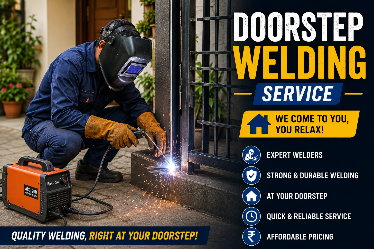 Doorstep Welding Service
